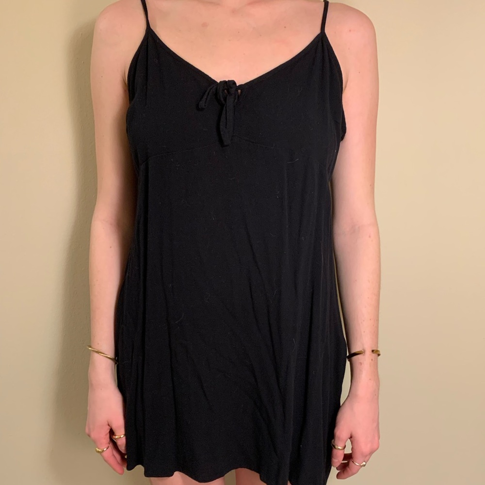 Hollister black sun dress